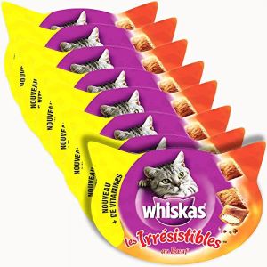 Whiskas Gourmandises - 8 boites au boeuf (Les Irrésistibles)