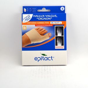 Epitact Orthèse corrective Hallux Valgus nuit taille S