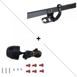 Attelage Renault Clio (02/98-05/01) Col de cygne + faisceau universel 7 broches