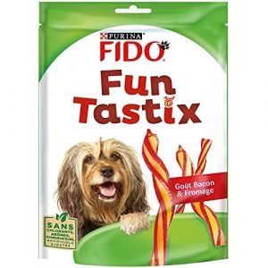 Purina Animaux - Fun Tastix Jambon Et Fromage pour Chien 150G - Lot De 4 - Offre Special