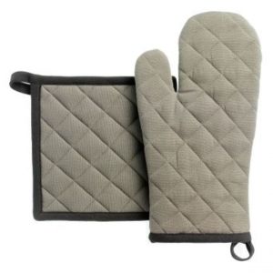 Winkler Lot gant de cuisine/manique recyclé Grace Ombre 15 x 32