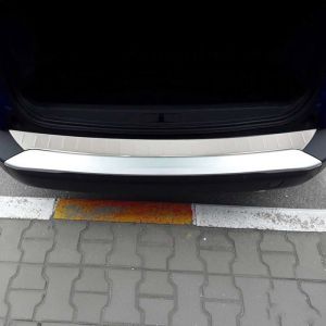 Omac Protection seuil coffre pare-chocs pour Peugeot 2008 2019-2025 inox Brossé