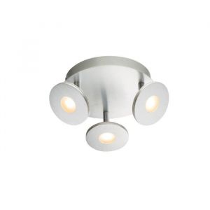 Globo Lighting Spot LED en aluminium brossé 11,9x25x25cm