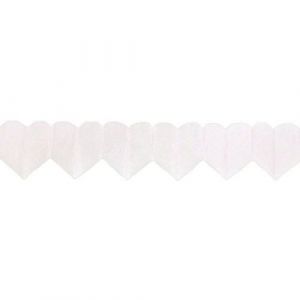 Unknown GUIRLANDE COEUR 6M - BLANC Blanc