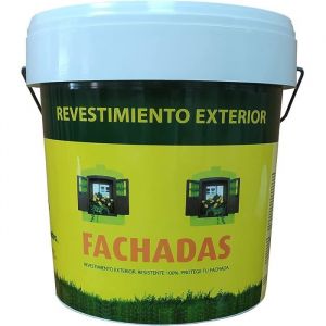 Peinture ext&eacute;rieure - PECTRO - Blanc Fa&ccedil;ades 4L - Anti-humidit&eacute; - Anti-moisissure - Mat