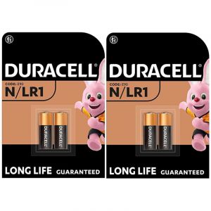 Duracell 4 piles N/LR1 E90