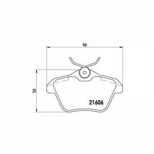 Brembo 4 plaquettes de frein P23067