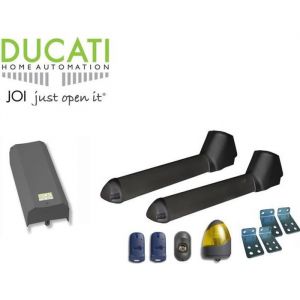 Ducati KIT SW3000 Home-Automation - automatisme de portail - 2 vantaux de 2m de long chacun (portail total 4m) max 400kg