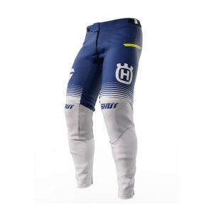 Shot Pantalon cross Aerolite Husqvarna Edition limit&eacute;e 2023 bleu/blan
