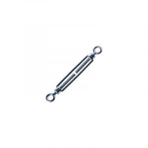 Tendeur galvanisé 2 yeux - X Filetage 10 mm