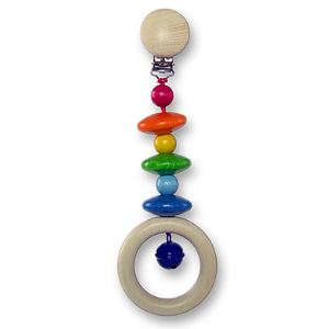 Image de Hess-Spielzeug 12777 - Mobile en bois &agrave; clipper