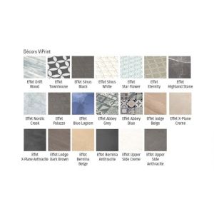 Image de Villeroy & Boch RECEVEUR SUBWAY INFINITY 140 X 90 VIPRINT LODGE EFFECT RÉF. 6232V4VPA1