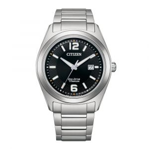 Citizen Montre Homme Montres Super Titanium Eco Drive AW1641-81E - Bracelet Titane Acier