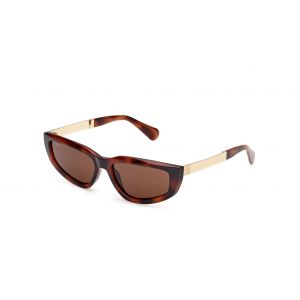 MAX&Co Femme MO0125 52E Lunettes de soleil Inject&eacute; Cat Eye Normale