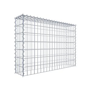 Gabion sur toile type 3 100 cm x 70 cm x 20 cm (L x H x P), maille 5 cm x 10 cm, spirale