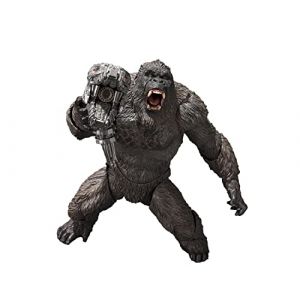 TAMASHII Nations - Godzilla vs Kong 2021 – Kong – Édition Exclusive de l'événement, Bandai Spirits S.H.Monsterarts Figurine
