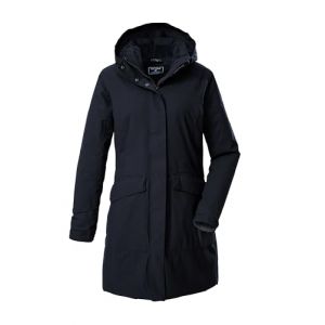 Veste imperm&eacute;able longue &agrave; capuche femme Killtec Kow 18