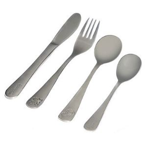 Image de Reer Set de 4 couverts en inox