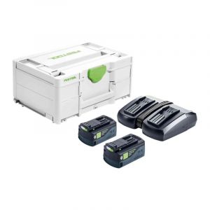 Image de Festool Set &eacute;nergie SYS 18V 2x5.2/TCL 6 Duo - 577075