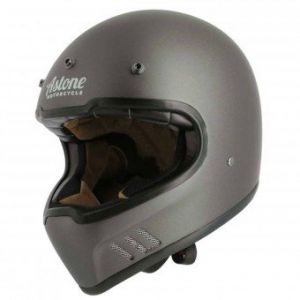 Image de Astone Casque Cross SUPER RETRO mat gris - M