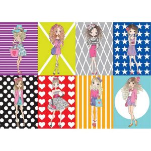 Puzzle 1000 pi&egrave;ces : Fashion Girls