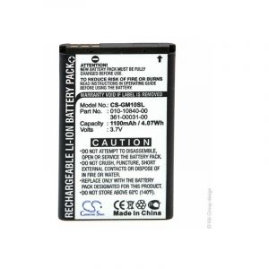 Nx Batterie GPS 3.7V 1100mAh - 010-10840-00 361-00031-00 IA4V310A2