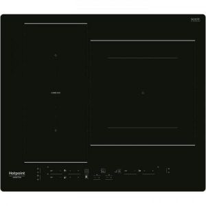 Hotpoint Table de cuisson induction 3 zones HB2760BNE L 59 P 51 cm 7200W total N