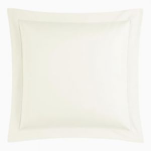 Taie D'Oreiller 65 x 65 avec volant (lot de 2) - qualité percale 80 fils (ecru)