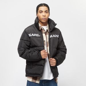 Retro Essential Puffer Jacket, Karl Kani, Doudounes, en noir, taille: L - Couleur noir - Taille L