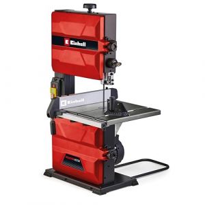 Einhell Scie &agrave; ruban TC-SB 245 L (400 W, vitesse max. 726 m/min, largeur de passage 245 mm, hauteur de coupe max. 101 mm, table inclinable, but&eacute;e parall&egrave;le et but&eacute;e d&rsquo;angle, raccord pour aspirateur)