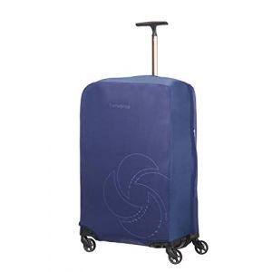 Samsonite Global Travel Accessories - Housse de Valise Pliable M, Bleu (Midnight Blue)