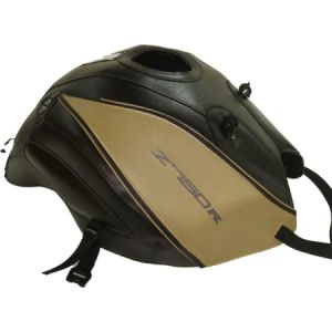 Bagster Tapis de réservoir NOIR/DÉCO OR/LISERET OR