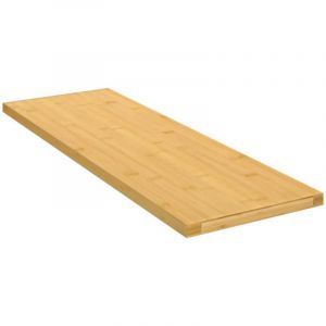 VidaXL Prolenta Premium - Étagère Murale 60x20x1,5 Cm Bambou