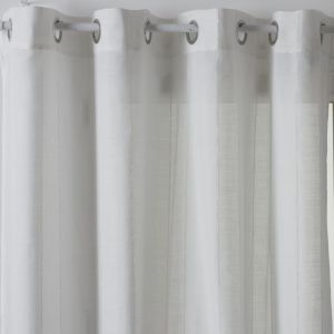 Atmosphera Rideau Voilage "Hugo" 140x240cm Blanc