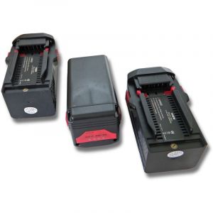 Vhbw 3x Li-Ion batterie 3000mAh (36V) pour outils Hilti CPC 36V remplace Hilti B36, B36V.