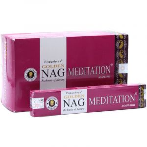 Ancient Wisdom 15g Golden Nag - Meditation Incense
