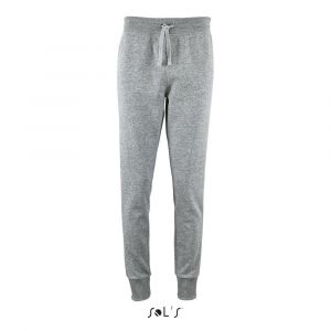 Sol's Pantalon Jogging Femme Coupe Slim Jake Gris clair melange 02085 - Taille S