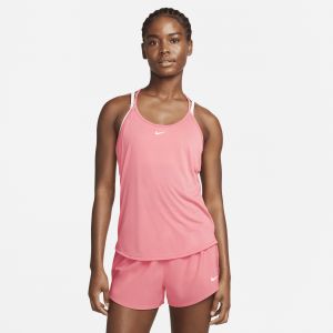 Nike D&eacute;bardeur coupe standard Dri-FIT One Elastika pour Femme - Rose - Taille L - Female