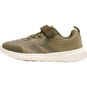 Hummel ACTUS RECYCLÉ JR Basket, Vert Lichen Profond, 38 EU