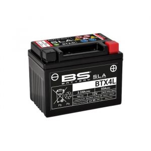 BS Battery Batterie SLA BTX4L / YTX4L-BS - 12V / 4Ah