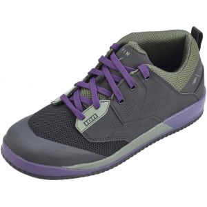 Image de Ion Scrub AMP Chaussures de VTT, olive/violet EU 46 Chaussures BMX & dirt