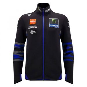 Sweatshirt Avec Fermeture &eacute;clair Int&eacute;grale Team Replica Homme Monster Energy Yamaha Moto GP