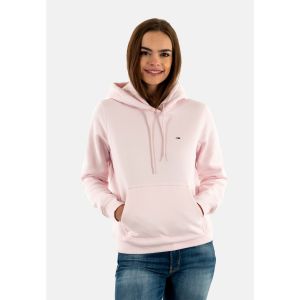 Tommy Jeans Tjw Reg S Flag Hoodie Dw0Dw19958 Sweatshirt &agrave; Capuche, Pink (Light Pink), S Femme