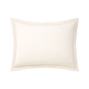 Olivier Desforges Taie d'oreiller percale Ivoire 30 x 40 cm