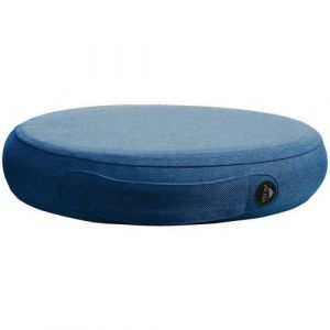 Image de Alba Coussin ergonomique ERGOPAD bleu diam 35 cm gonflable en polychlorure de vinyle, poignée intégrée
