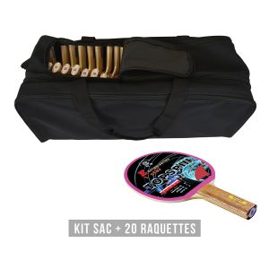 Kit raquette (sac + 20 raquettes) Sporti Topspin