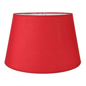 Ostaria Sema 97217 Abat-Jour Rond Etroit GM Rouge, Acrylique