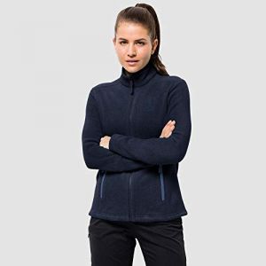 Image de Jack Wolfskin Women's Moonrise Jacket - Veste polaire taille S, noir