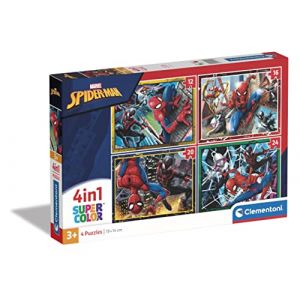 Clementoni Puzzle 4 en 1 - marvel