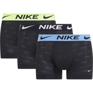 Nike Boxer Trunk Monogram noir bleu vert (3 unités) - XL